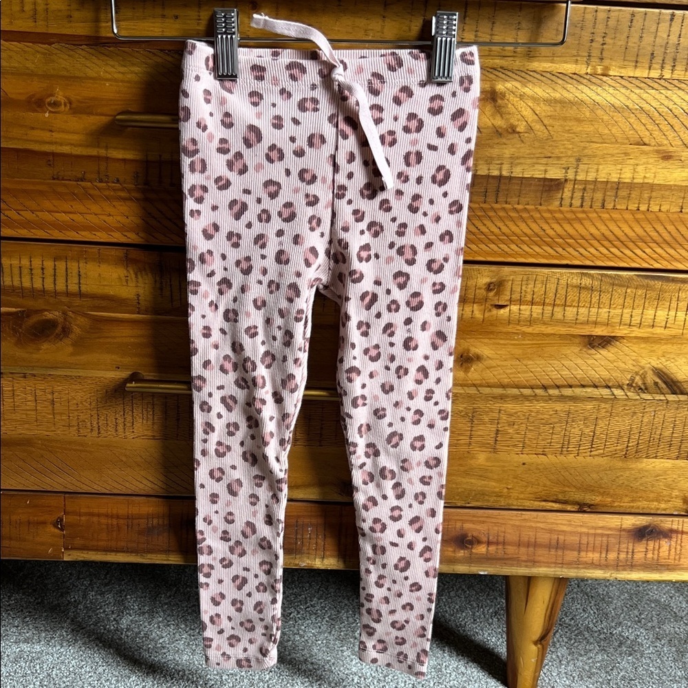 Zara Girls Leopard Print Kids Leggings